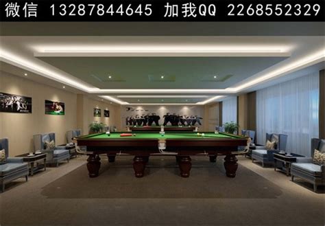 北京璟点台球俱乐部设计_美国室内设计中文网