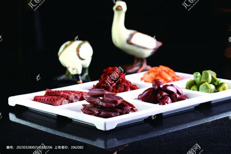 麻辣鸭货拼盘,中国菜系,食品餐饮,摄影素材,汇图网www.huitu.com
