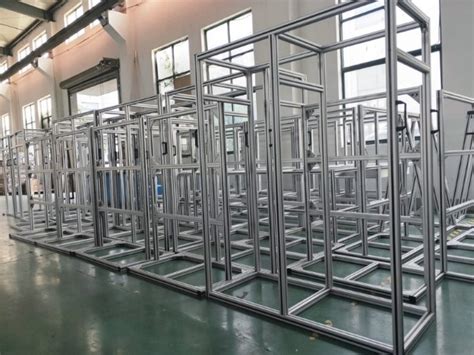 工业铝型材框架连接方式 - 上海锦铝金属
