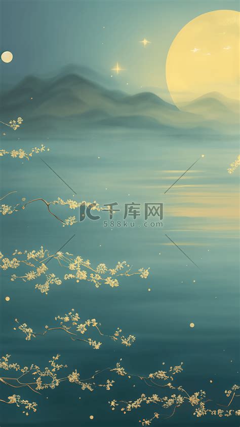 海上生明月图片