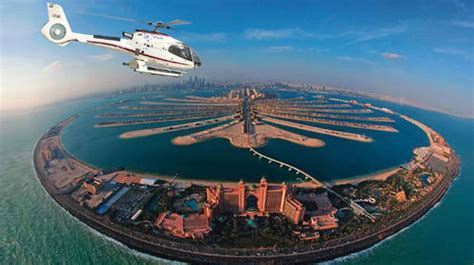 【官方直签 空中视角看迪拜】迪拜皇家直升机 直升飞机观光高空弄游览奇迹之城 警察学院起飞线路推荐【携程玩乐】
