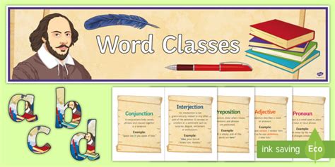 Word Class Display Pack