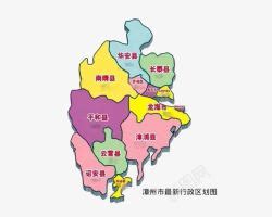 漳州市行政区地图图片免费下载_漳州市行政区地图素材_漳州市行政区地图模板-新图网