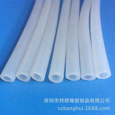 厂家直销透明耐高温硅胶管白色食品级软管套管 裁切剪任意长度-阿里巴巴