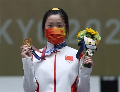 奥运冠军杨倩（女子10米气步枪）中国2020东京奥运会第1枚奥运 ...