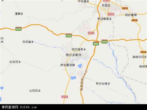 鄂尔多斯市地图图片