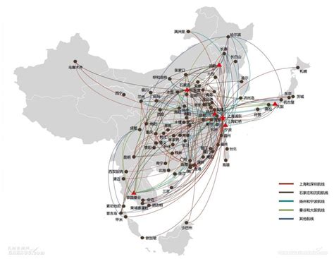 中国货运航空企业发展过程及航线网络演化格局