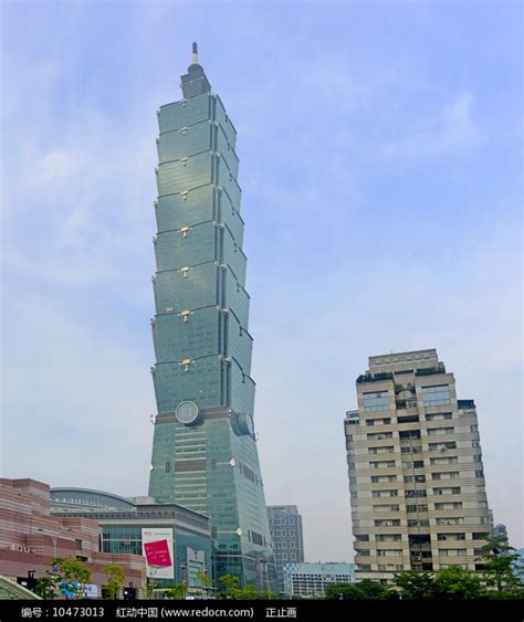 中国台北101大楼 之 大楼外观_台北市旅游景点_行包客图片