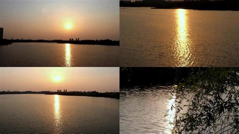 夕阳下波光粼粼的水面4Kmp4格式视频下载_正版视频编号95822-摄图网