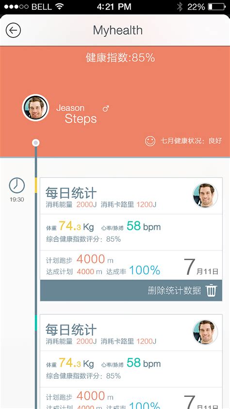 更改了清晰度“悦健康”医疗健康类app gui展示|UI|APP界面|细雨霏霏爱你 - 原创作品 - 站酷 (ZCOOL)