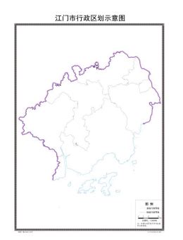 江门标准地图2023版正式上线