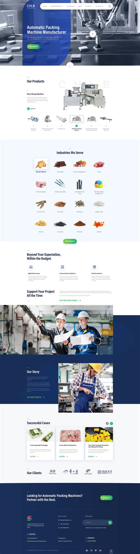 慢慢来外贸官网设计作品（2019年10月）|网页|企业官网|广州慢慢来 - 原创作品 - 站酷 (ZCOOL)