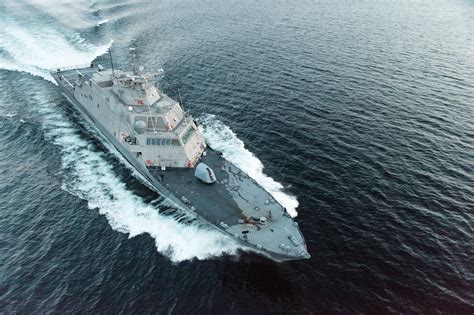 美国海军第19艘濒海战斗舰落成_凤凰网