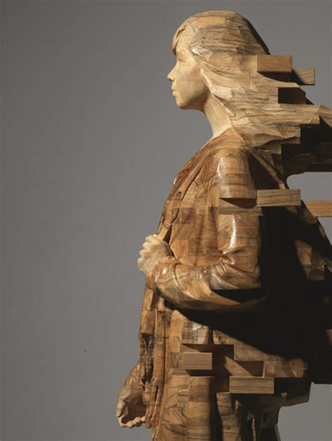 像素化木雕 | 台湾艺术家 韩旭东（Hsu Tung Han）|韩旭东|木雕|艺术家_新浪新闻