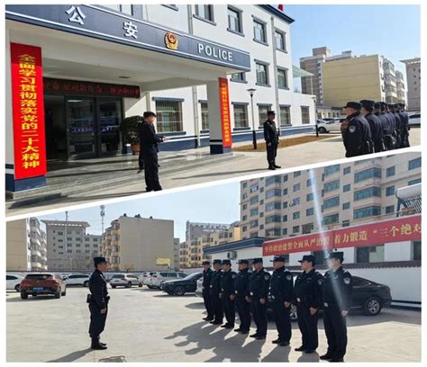 靖边县公安局西郊派出所以考促练提升警务实战技能