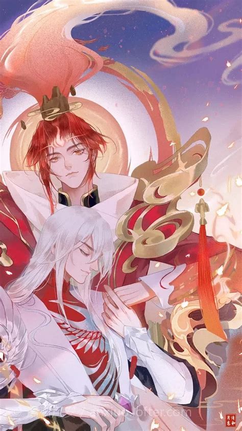 王者荣耀—信白cp图片