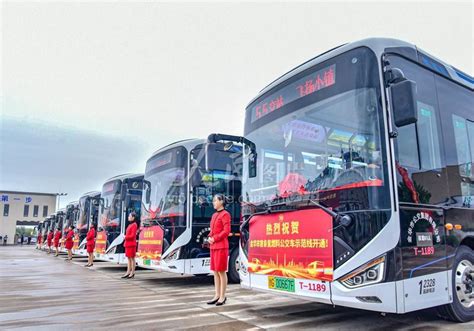 浙江金华：开通首条氢能源公交专线-人民图片网