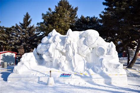 今冬长春各大公园冰雕雪雕齐亮相 来看看今年的这些作品有啥与众不同-中国吉林网