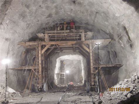 隧道、矿洞实地测量现场图