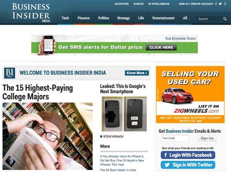 Business Insider – The Ultimate Portal For All the Essential Business ...