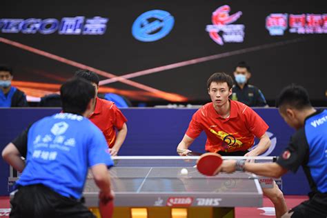 第四届乒乓球比赛海报PSD素材免费下载_红动中国