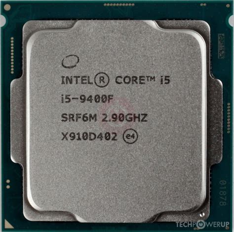 のサイズ Intel Core i5-9400F LGA1151 のサイズ