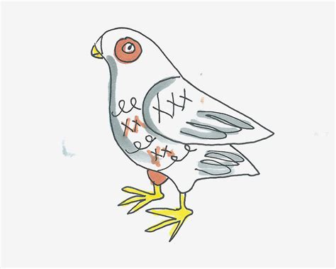 和平鸽的简笔画,绘画图片,儿童文艺-绘艺素材网
