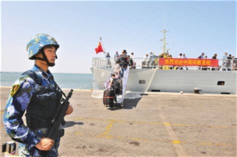 现场图片！中国海军军舰赴苏丹紧急撤侨