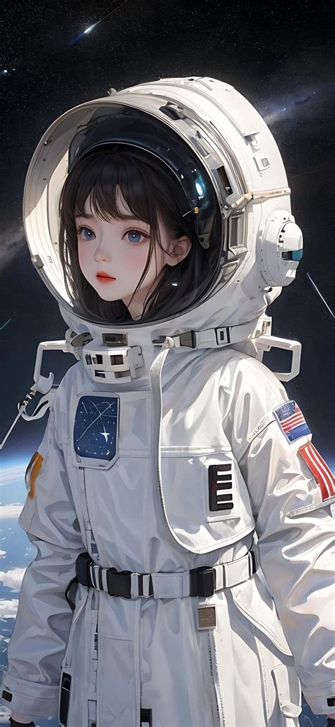 壁纸:太空少女图片
