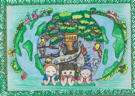环保儿童画获奖作品图片（4）