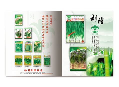 农业种子宣传书册内页_青柠x-站酷ZCOOL