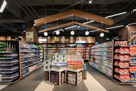 超市商品陈列图片