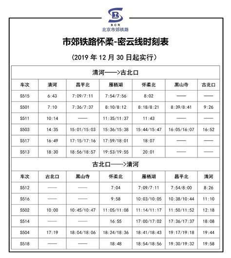 北京地铁7号线东延开通时间及各站点首末班车时刻表- 北京本地宝