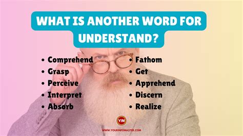 What is another word for Understand? | Understand Synonyms, Antonyms ...