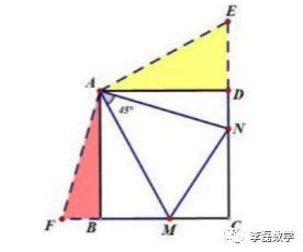 全等三角形经典模型——半角模型