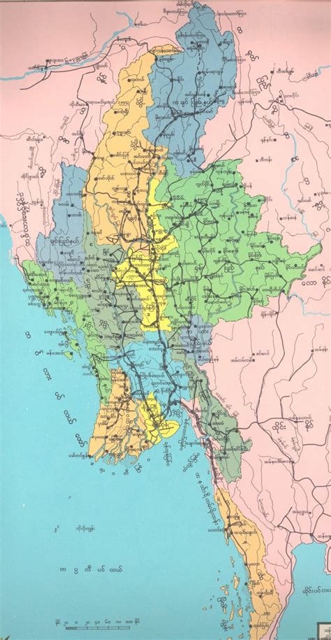 缅甸南板地图,四特区详细,南板(第12页)_大山谷图库