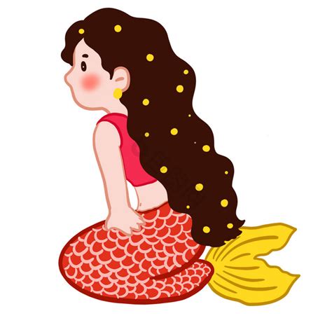 童话世界美人鱼公主素材图片免费下载-千库网