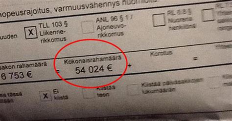 Finnish millionaire gets €54k speeding fine, threatens to leave country