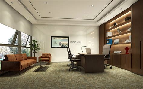 大面积的办公室装修该如何做呢?_万维商业空间设计