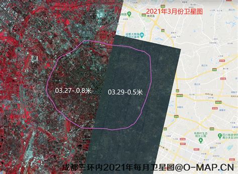 从50万米高空看新城如何崛起 卫星视角下的成都科学城 _大听网_泸州市广播电视台