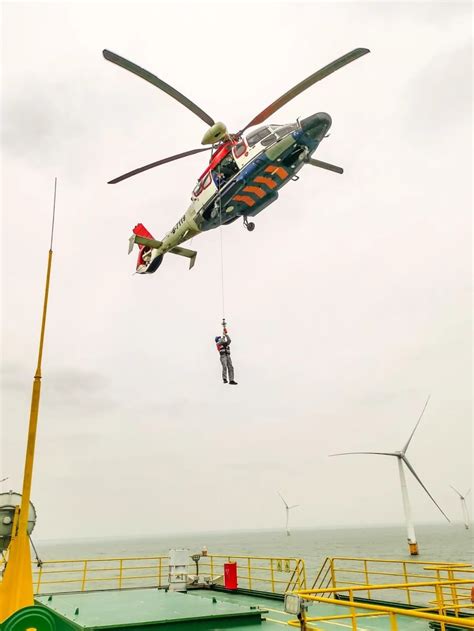 直升机运维，湛江风电开启海上风电运维2.0时代
