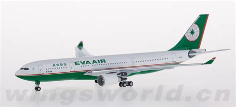 AC4B16308 EVA Air 长荣航空 Airbus A330-200 B-16308 AeroClassics 1:400 -飞机模型世界
