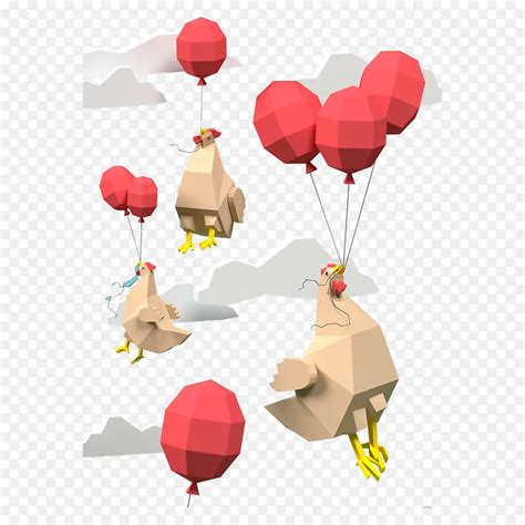 三维立体红色气球PNG图片素材下载_图片编号ymvdxevq-免抠素材网
