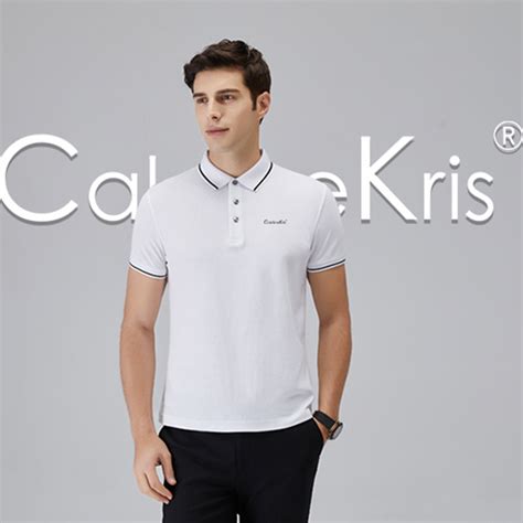 CaldiceKris（中国CK）CK短袖POLO衫（男女同款）CK-F2003(白色 XXL)【图片 价格 品牌 报价】-国美