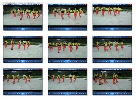 新阿哥阿妹分解动作广场舞视频FLA素材免费下载_红动中国