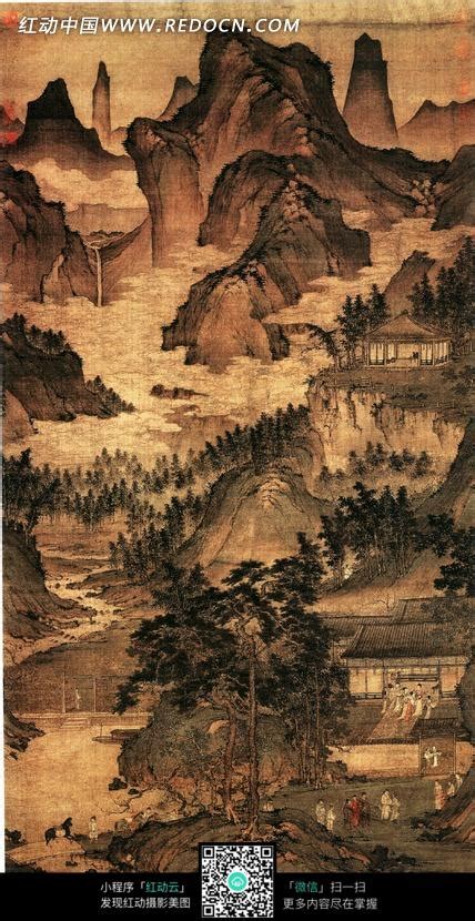 中国古代名画-东山丝竹图图片免费下载_红动中国