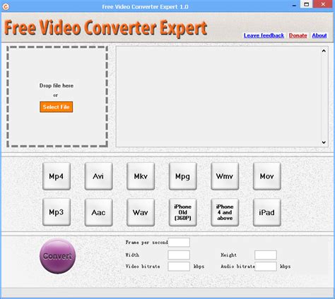 音频视频转换器(Free Video Converter Expert) 图片预览
