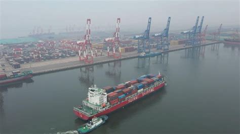 锦州港直达俄罗斯外贸集装箱航线首航