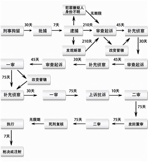 刑事案件流程图 - 苍溪县人民法院