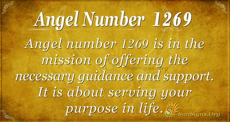 Angel Number 1269 Meaning: Get Closure From Your Past - SunSigns.Org